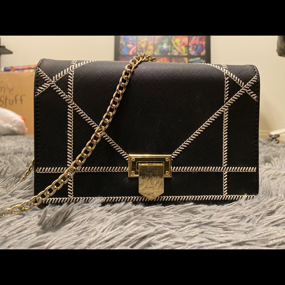 Mini Crossbody with Gold Chain
